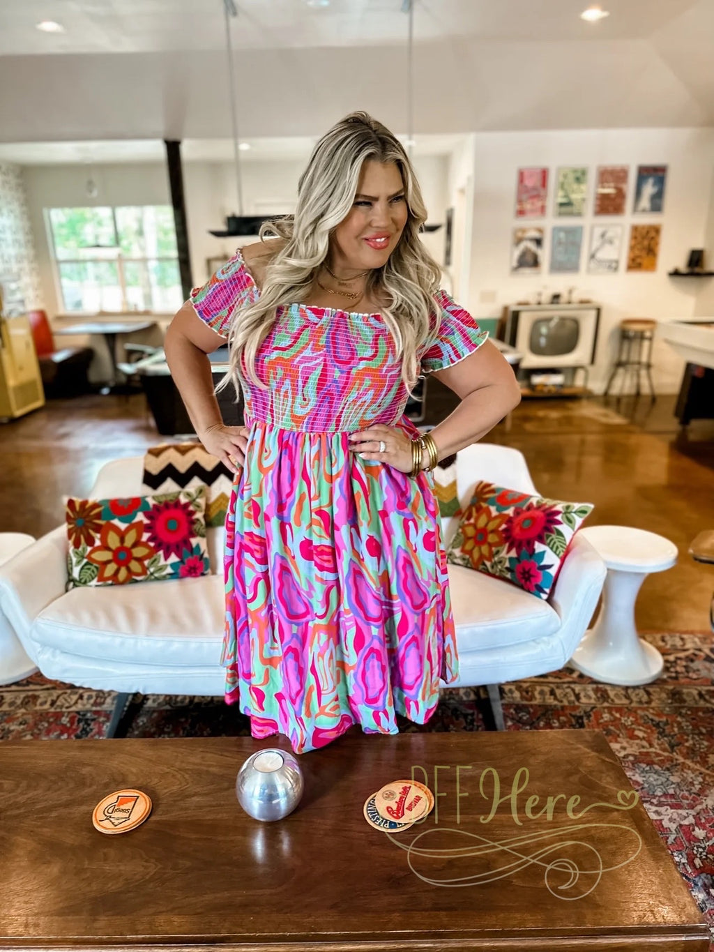 PREORDER - Hadley Spring Dress / Retro - BFF Here