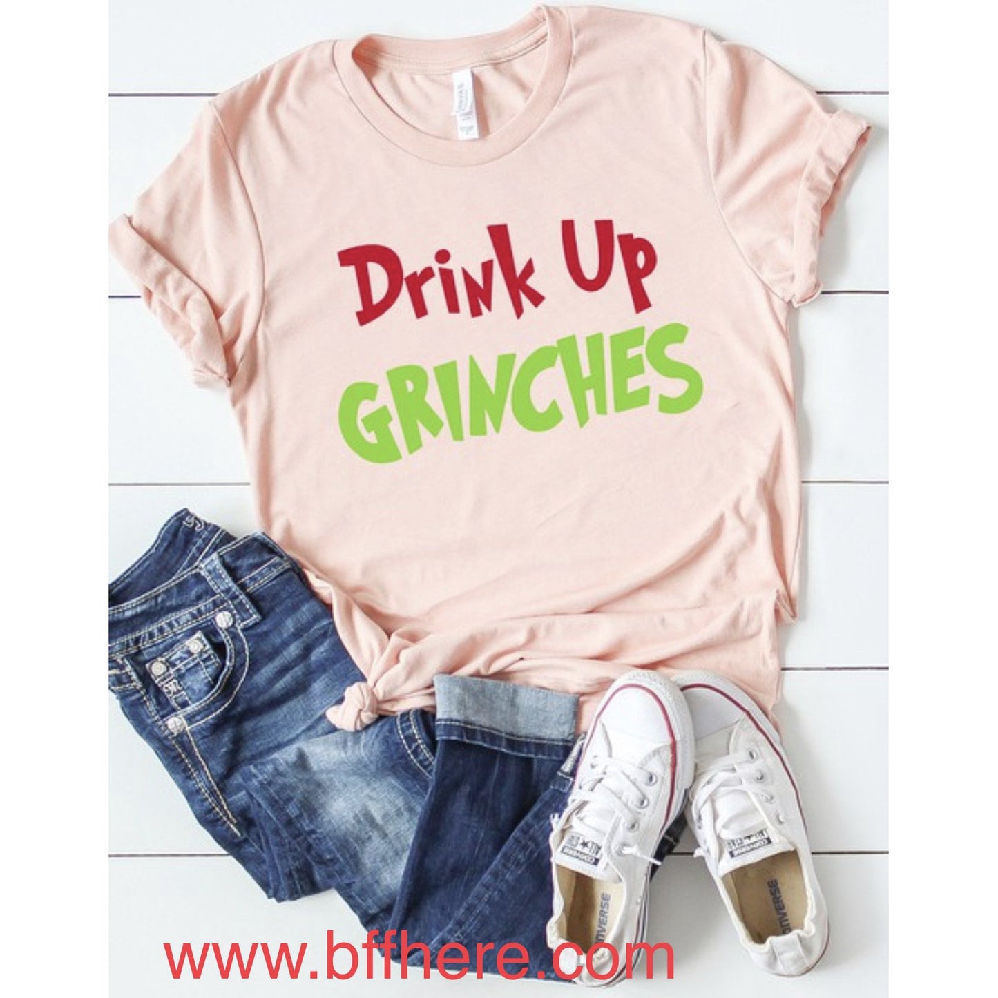 Drink Up Grinches Graphic Tee - BFF Here