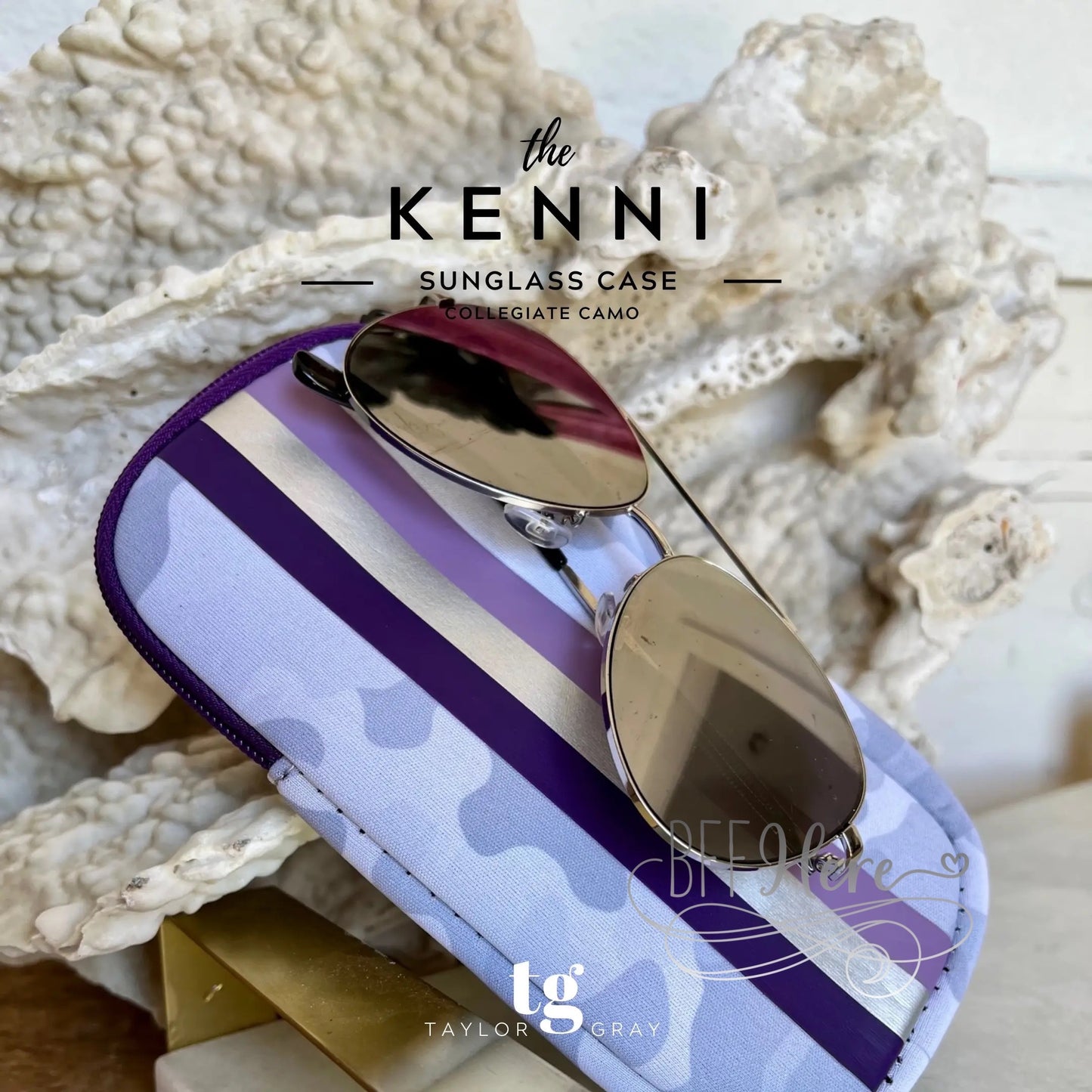 Neoprene Sunglass Case -- Kenni - BFF Here