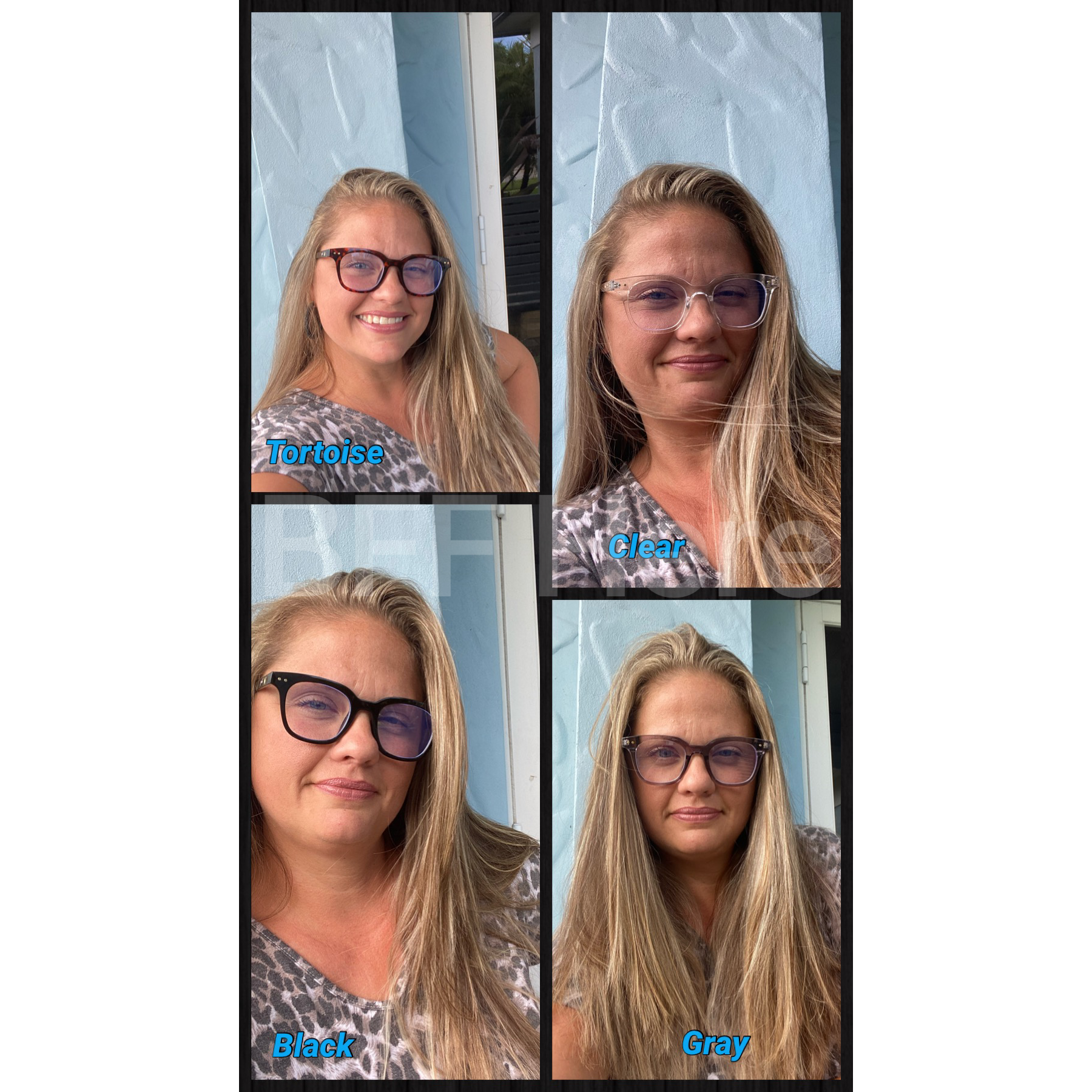 Blake Blue Light Glasses -- Choice of Color - BFF Here