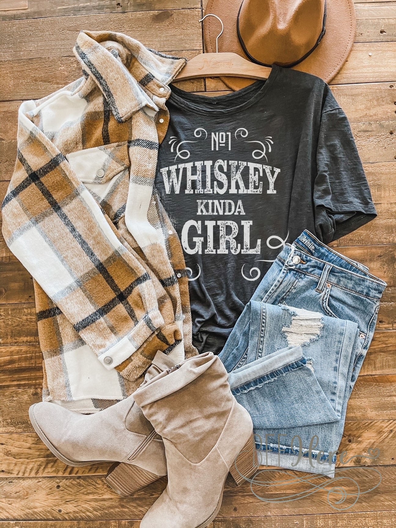 PREORDER— Whiskey Kind Of Girl - BFF Here