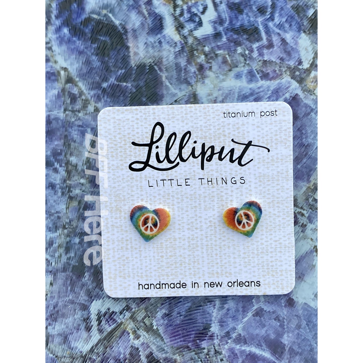 Boho Hippie Heart Earrings - BFF Here