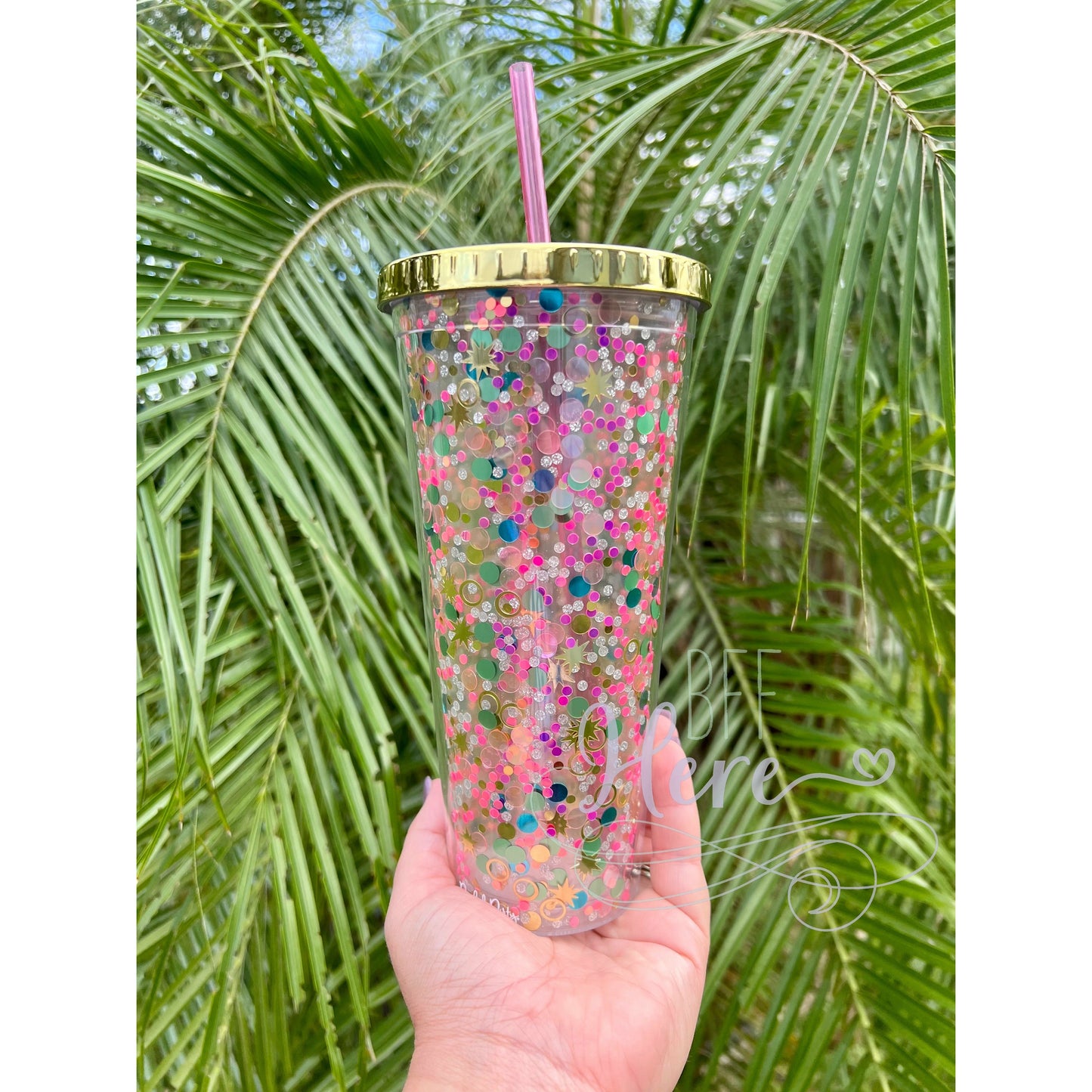 Winter Magic Confetti Tumbler by Packed Party - BFF Here