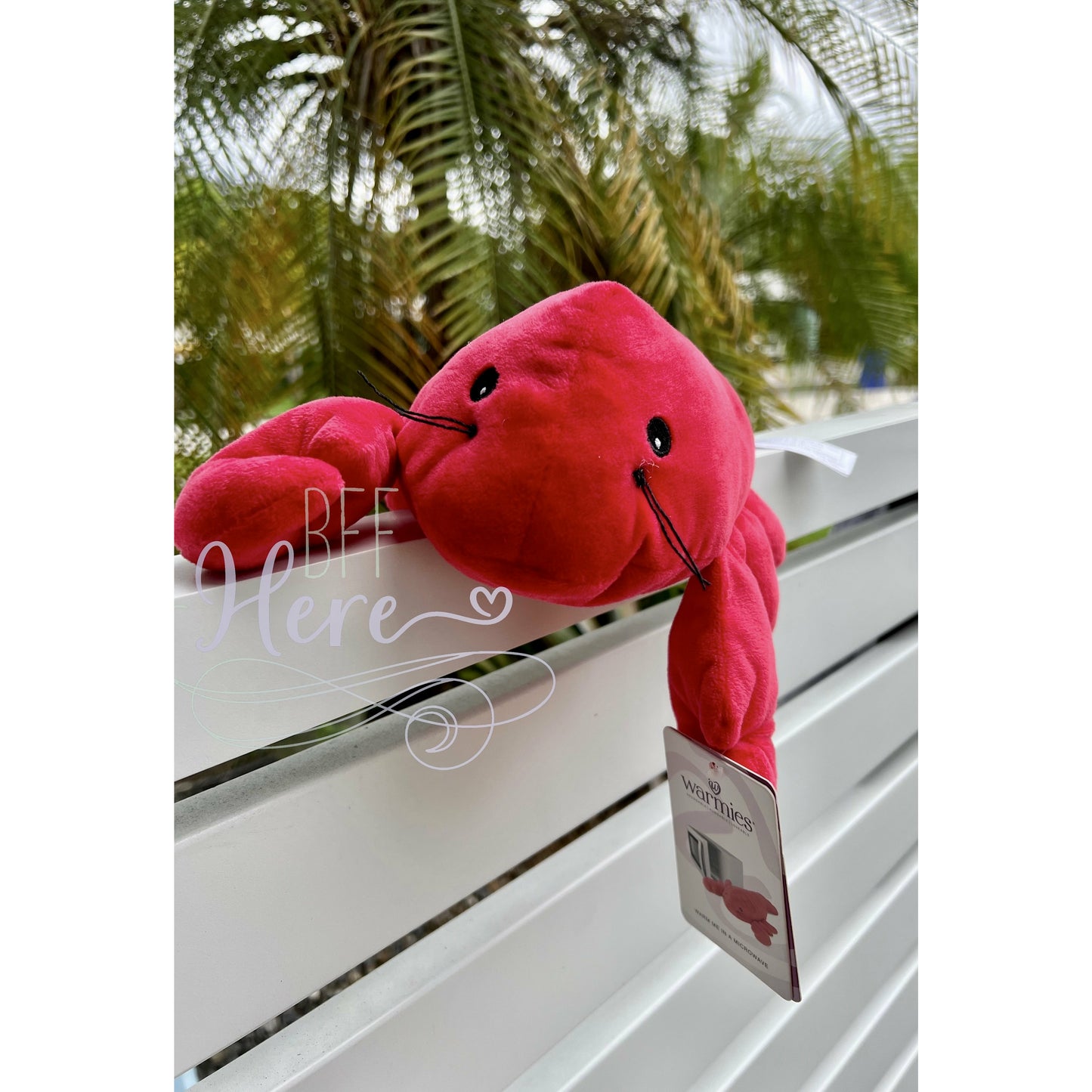 Warmies® Cozy Plush -- Lobster - BFF Here