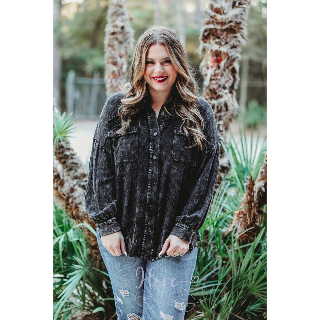 Dean Button Up Top - BFF Here