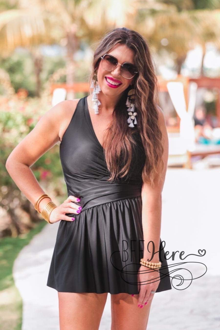 PREORDER—Splash Around Skirted Swimsuit - BFF Here