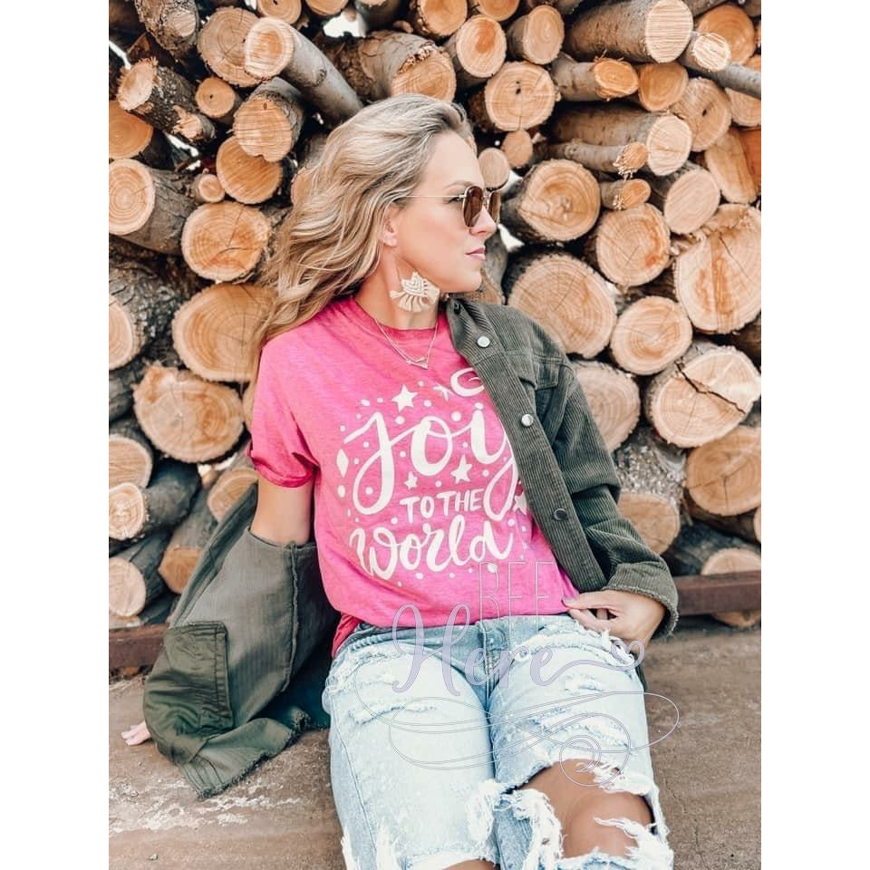 Joy To The World T-Shirt - BFF Here