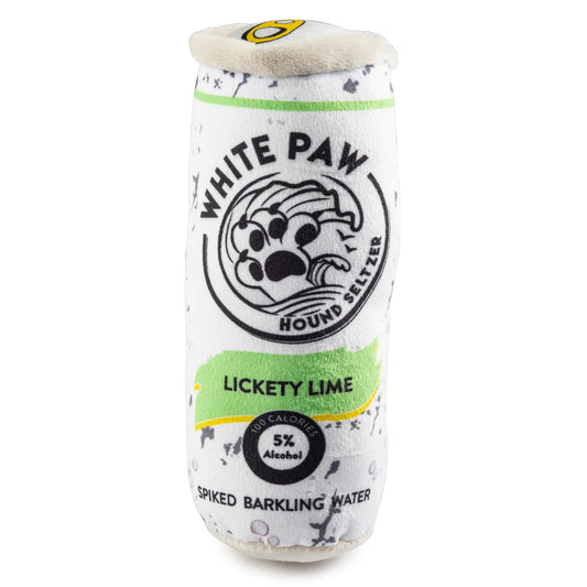 White Paw -  Lickety Lime  Dog Toy - BFF Here