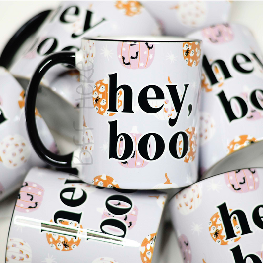 Hey Boo, Halloween Mug - BFF Here