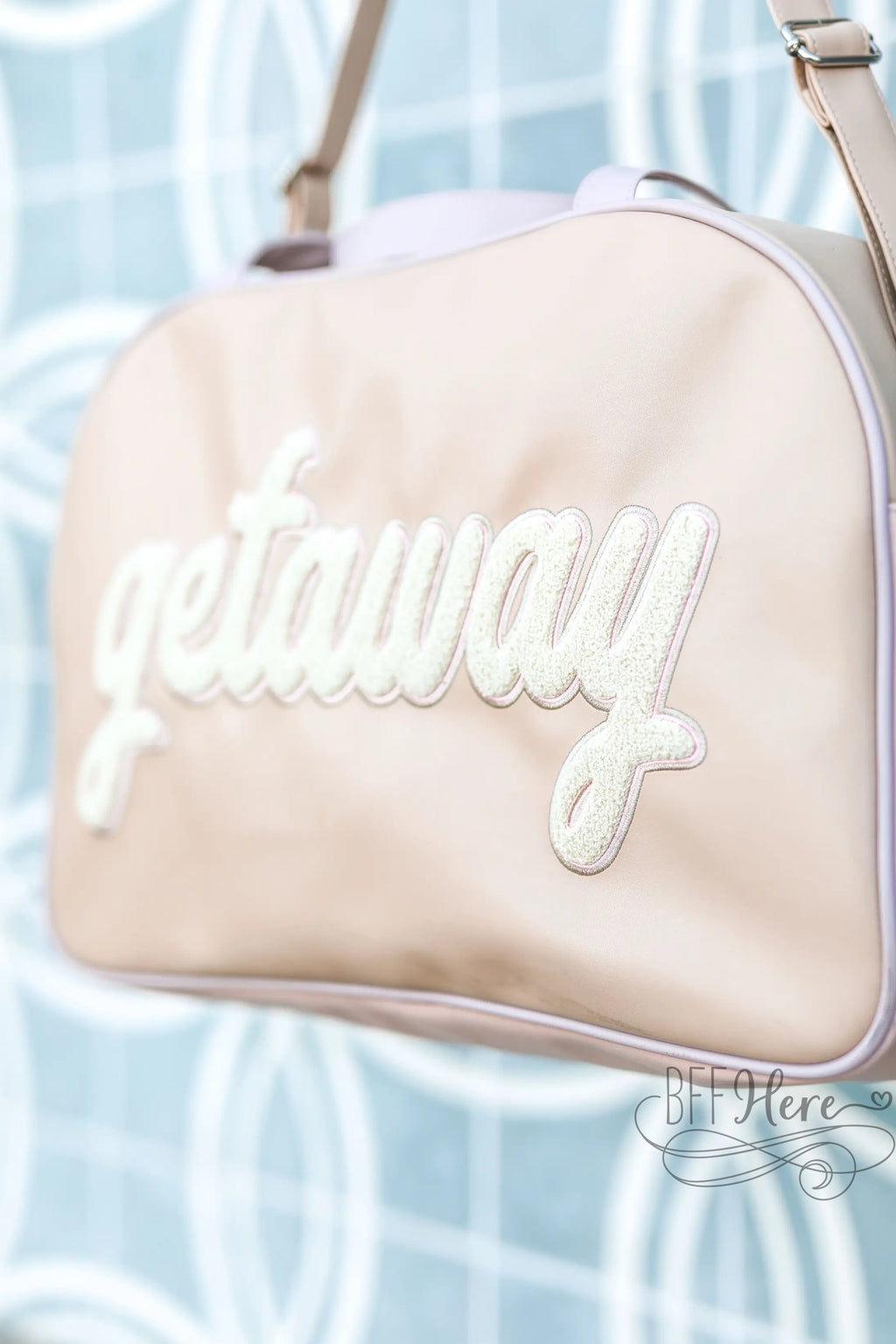 PREORDER—Duffle Bag Weekender / Getaway (Light Tan) - BFF Here