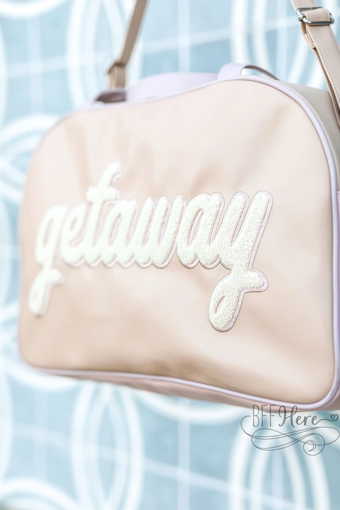 PREORDER—Duffle Bag Weekender / Getaway (Light Tan) - BFF Here