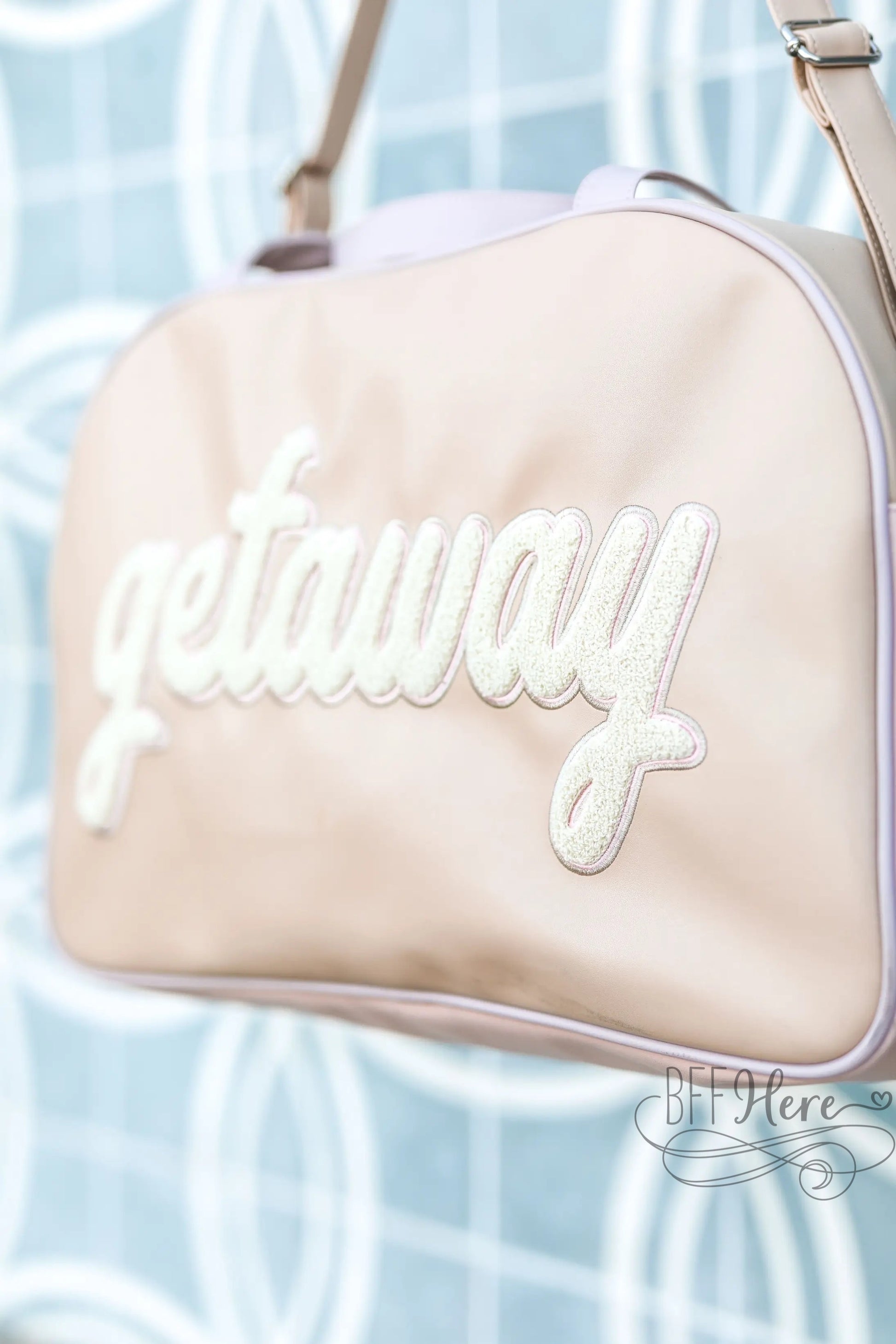 PREORDER—Duffle Bag Weekender / Getaway (Light Tan) - BFF Here