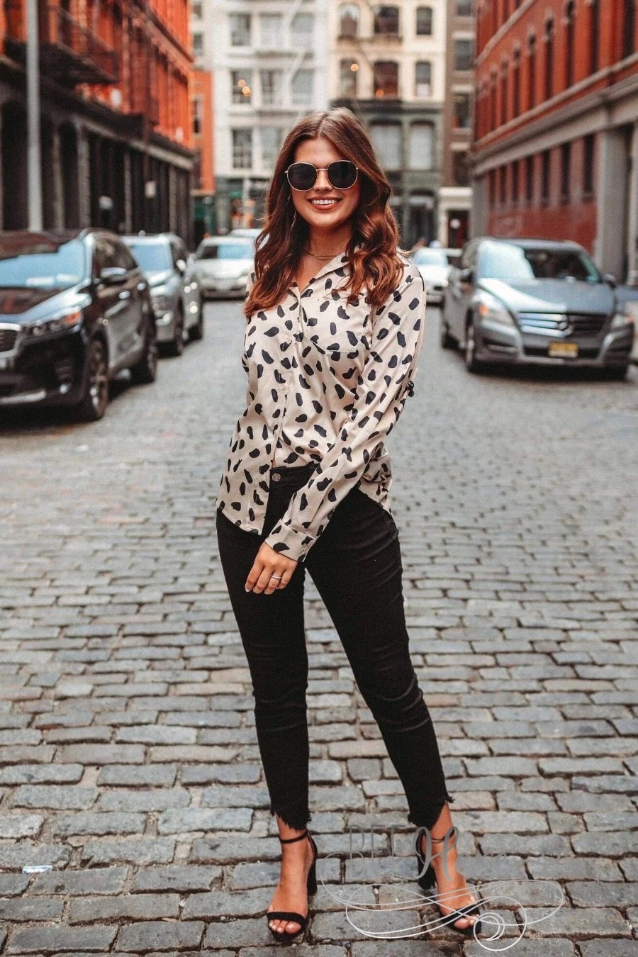 Trend Spotter Button Up Top - BFF Here