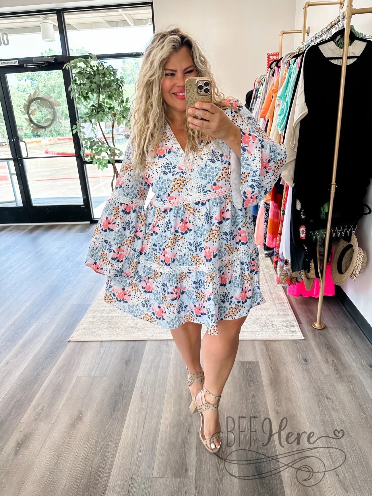 PREORDER—Rosalyn Floral Dress - BFF Here
