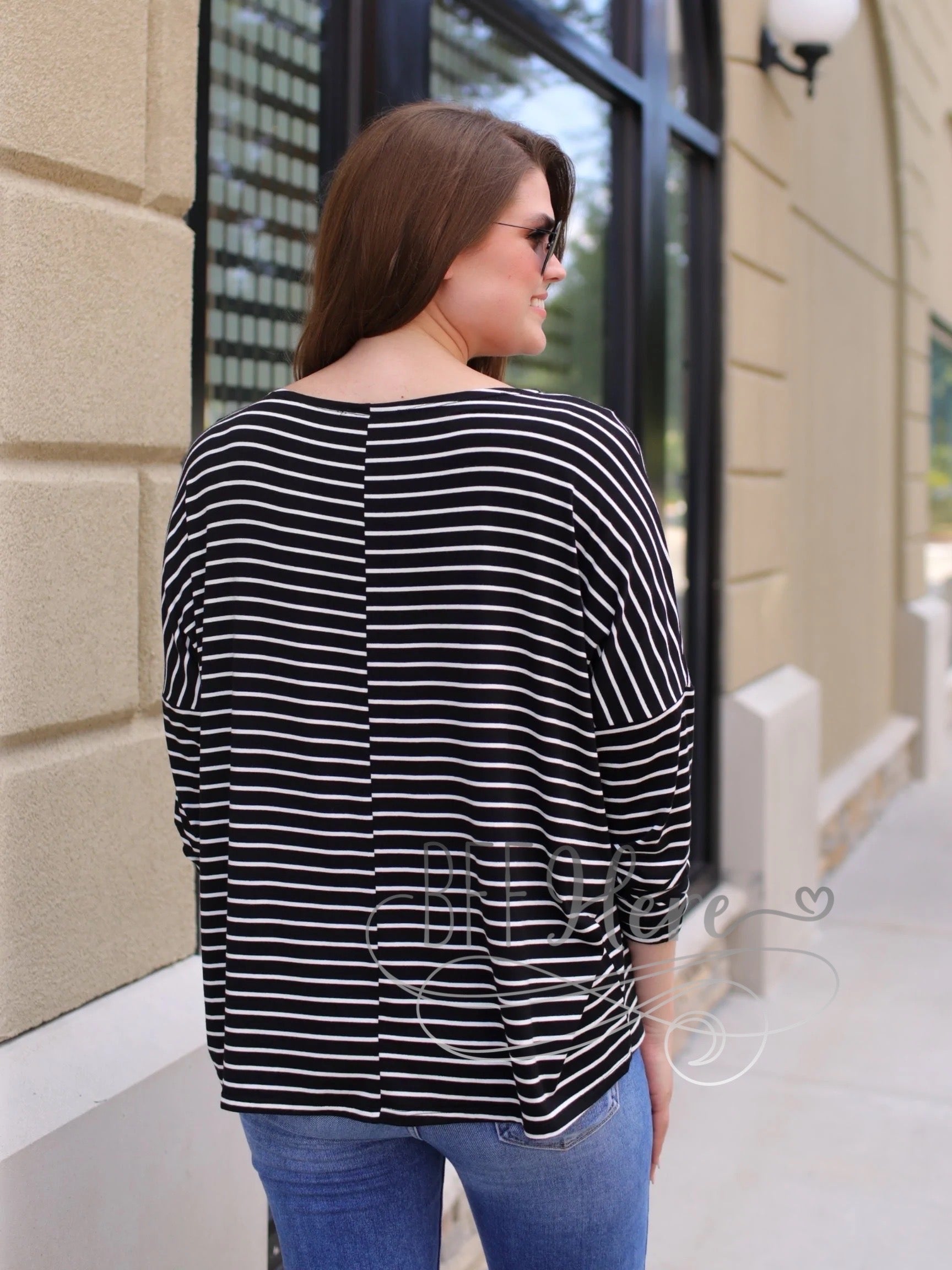 Brooke Boat Neck Top - BFF Here