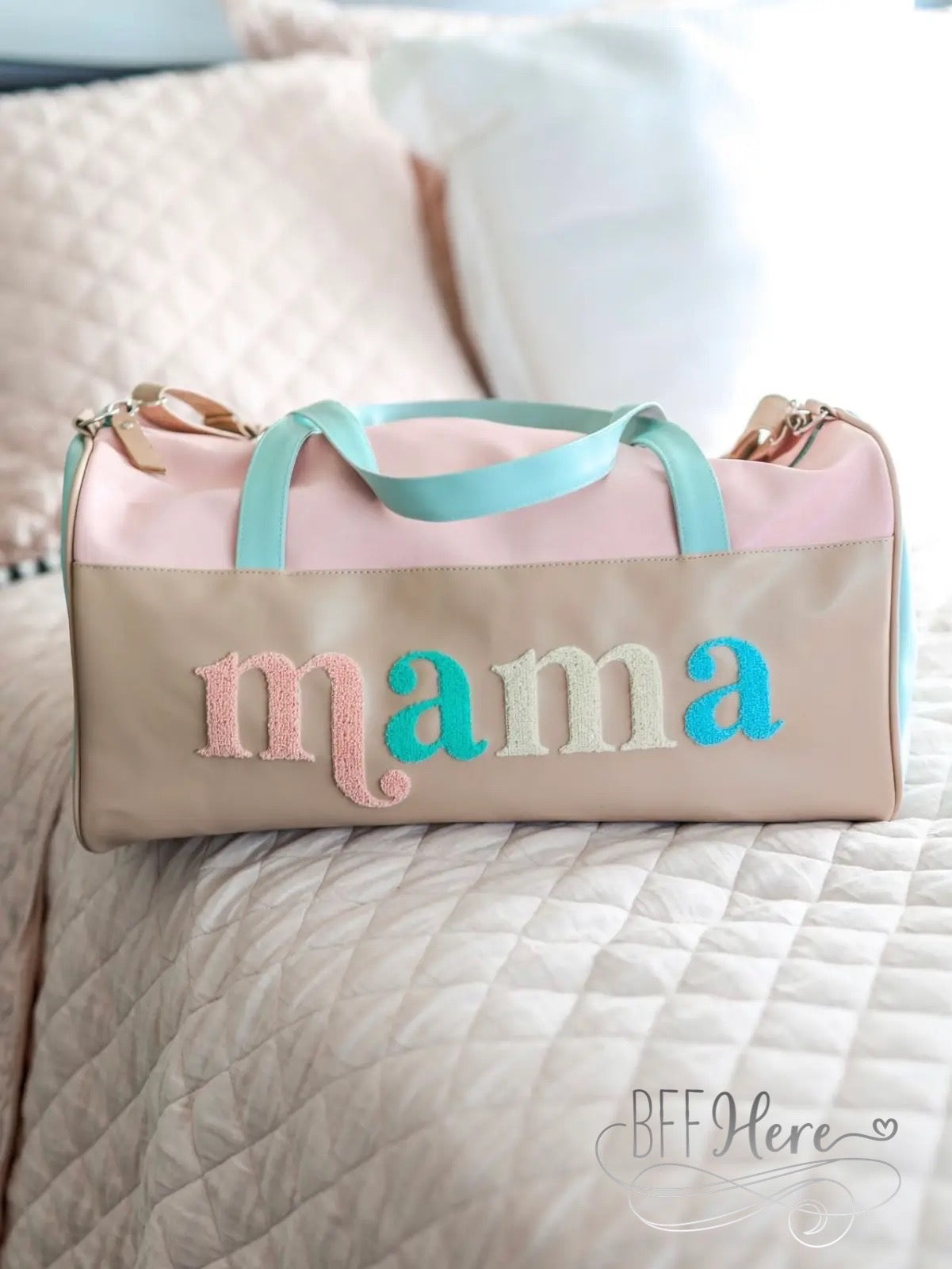 Duffle Bag  - Brown Mama - BFF Here