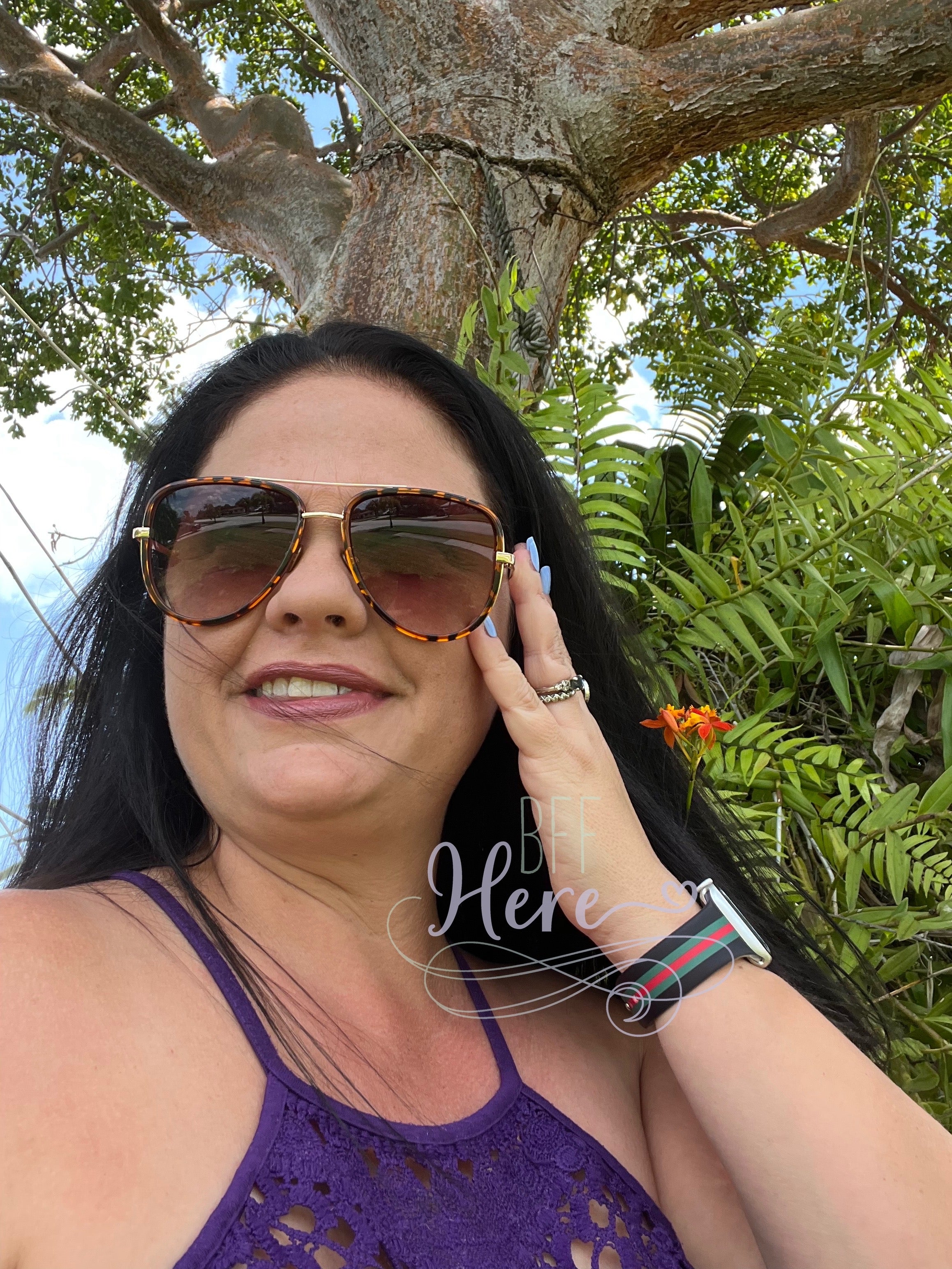 Give Me Sun Aviator Sunglasses - BFF Here