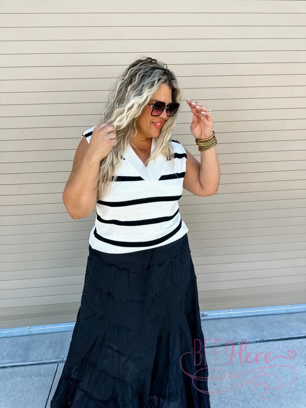 Take Me Away Skirt — Black - BFF Here