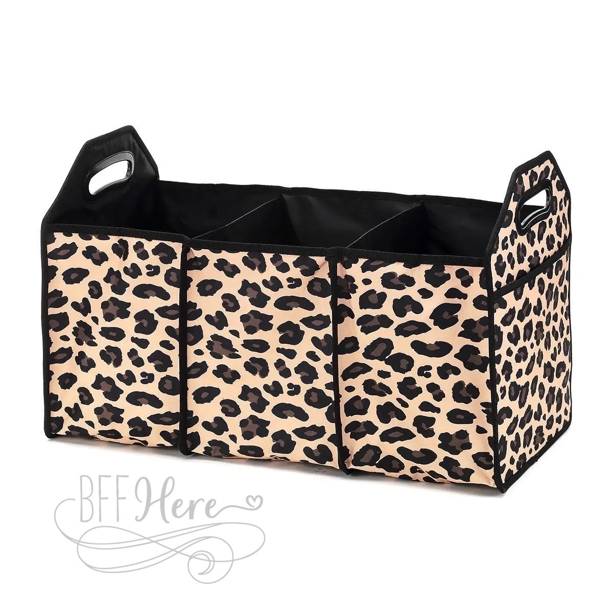 Leopard Trunk Organizer - BFF Here