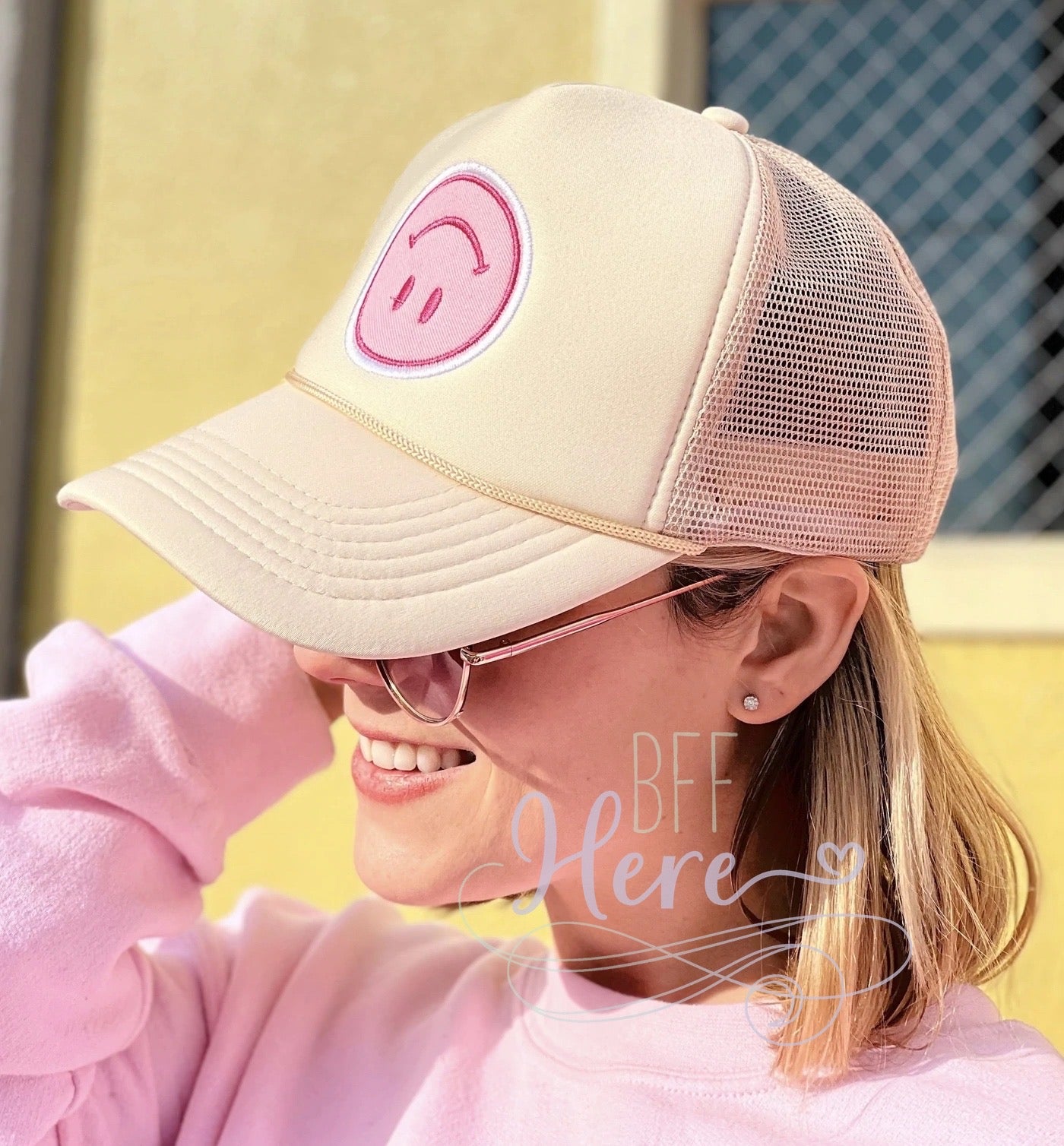 Bread-N-Butter Smiles All Around Hat by Packed Party - BFF Here