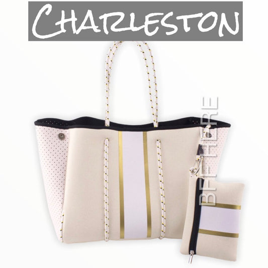 Neoprene Tote -- Charleston - BFF Here