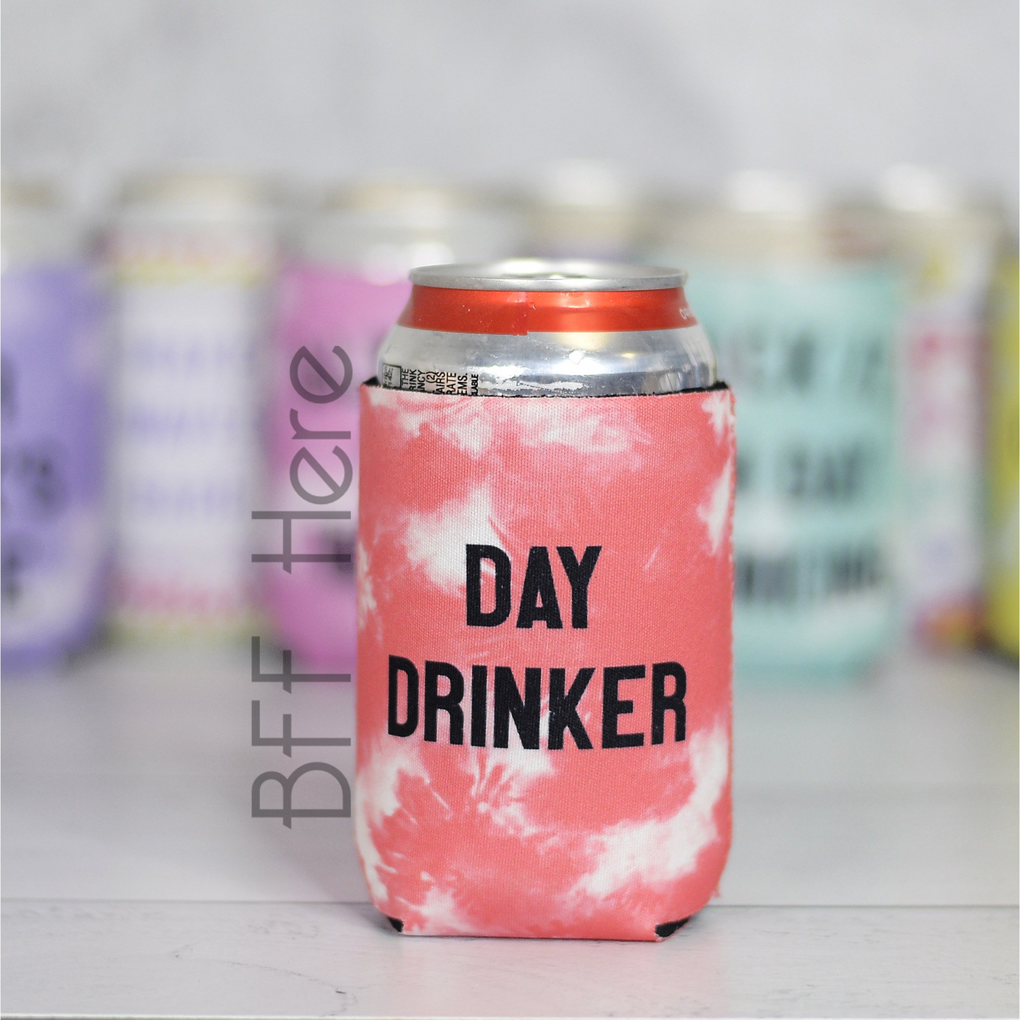 Day Drinker Can Cooler - BFF Here