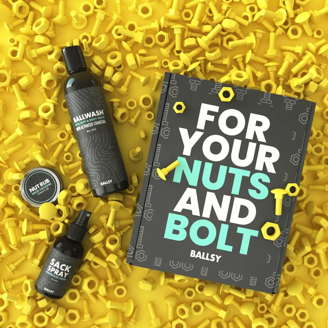 **Limited Edition** Nuts and Bolts Sack Pack by Ballsy - BFF Here