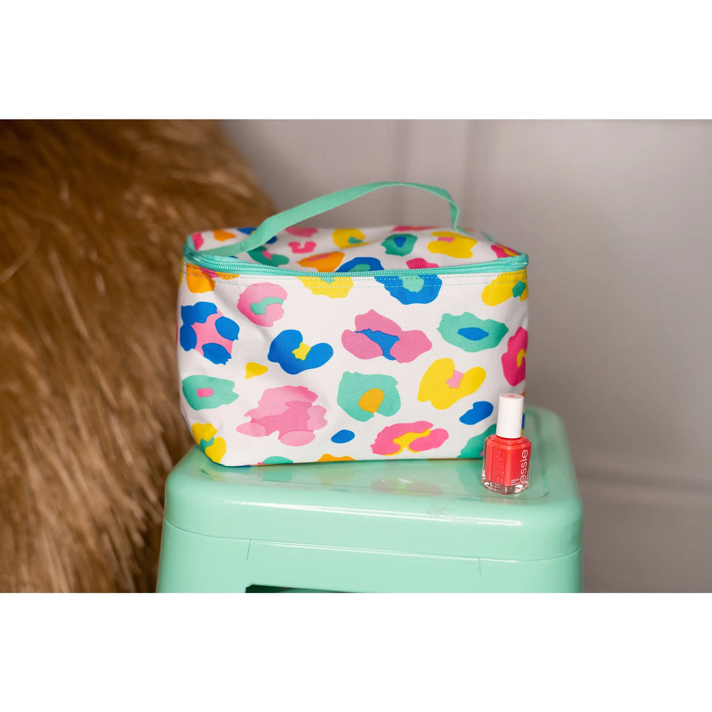 Fun Leopard Cosmetic Bag - BFF Here