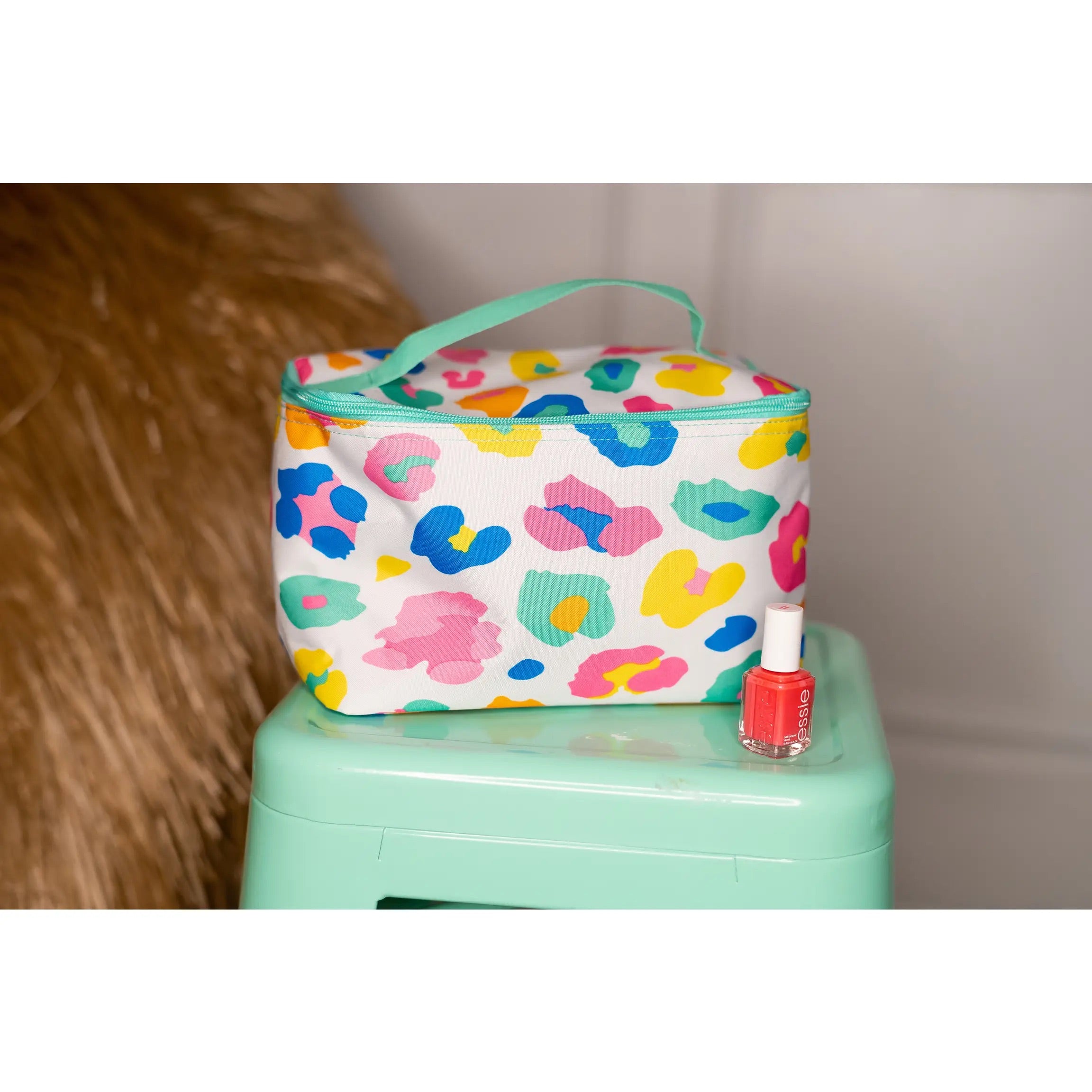 Fun Leopard Cosmetic Bag - BFF Here