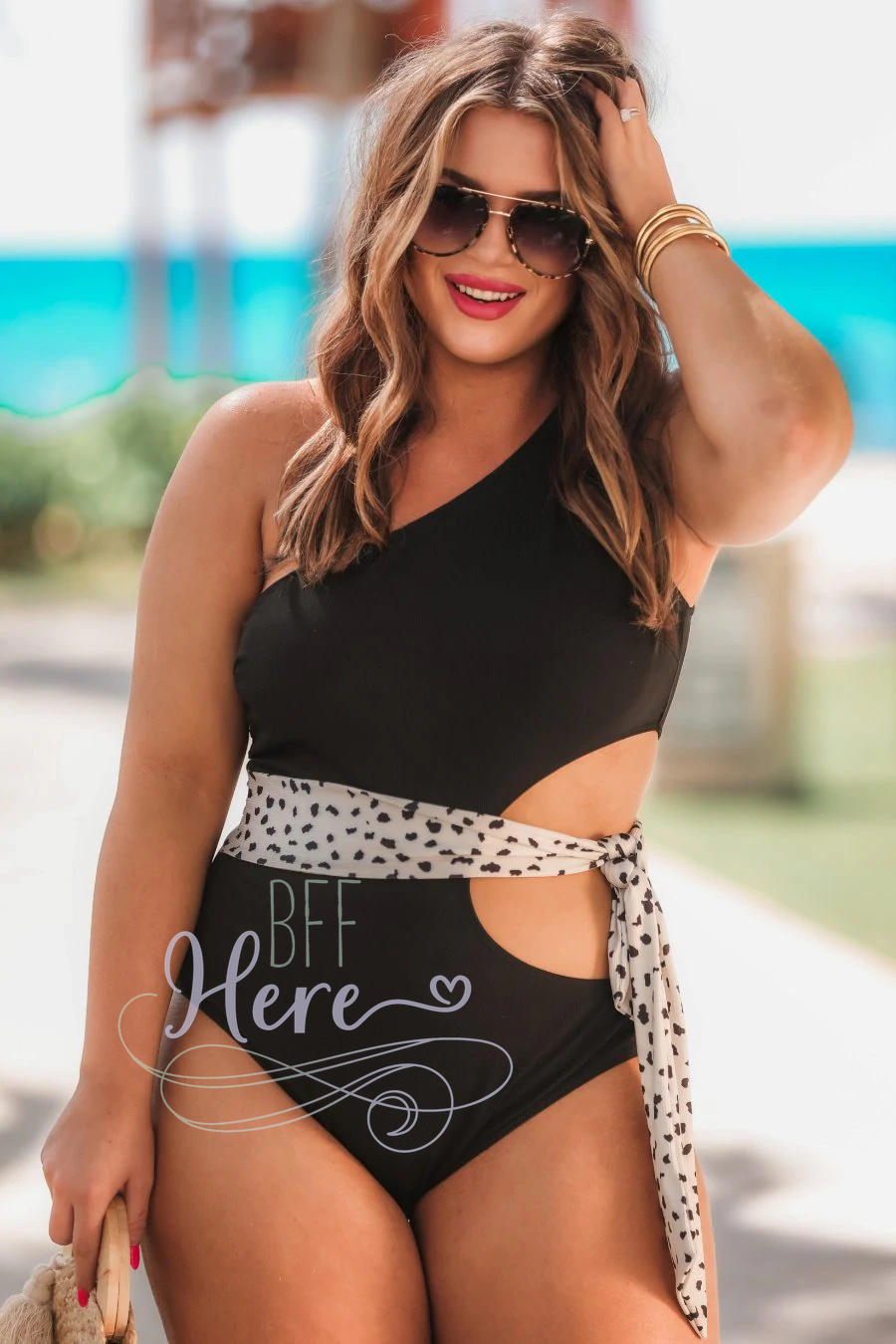 Bungalow Babe One Piece Swimsuit - BFF Here