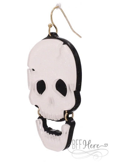 Spooky Skull Earrings - BFF Here