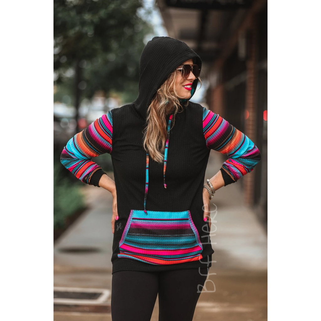 Ranch Royalty Serape Hoodie - BFF Here