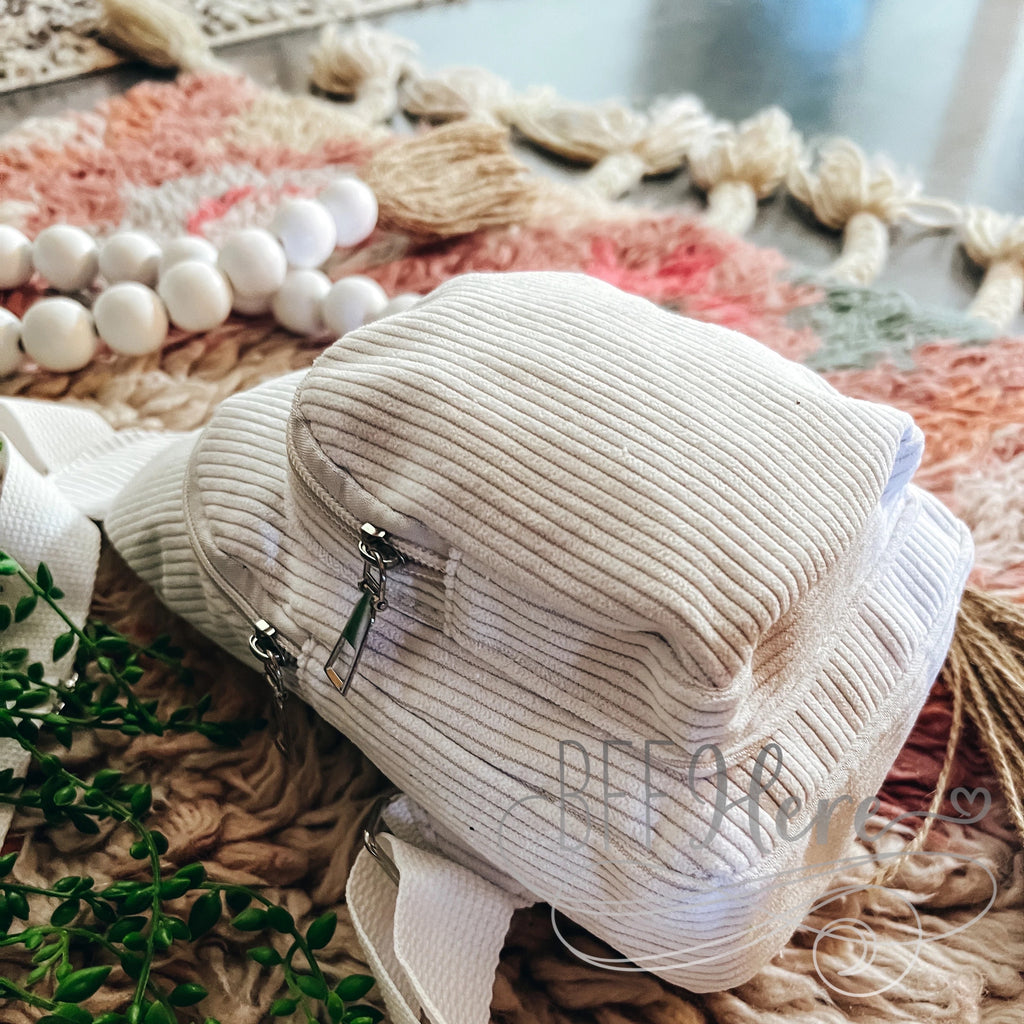 PREORDER—Corded Crossbody Bag-Ivory - BFF Here