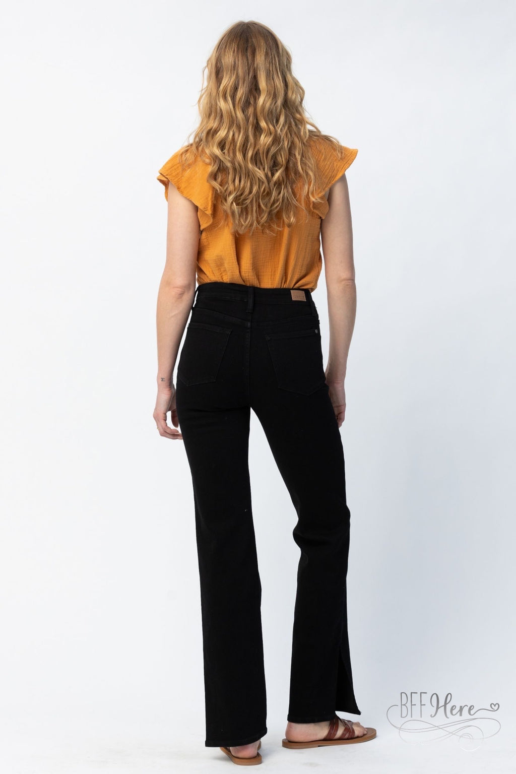 Lisette Black High Waisted Jeans by Judy Blue - BFF Here