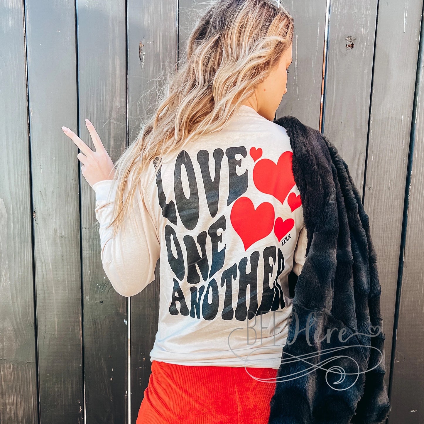 Love One Another Longsleeve Shirt - BFF Here