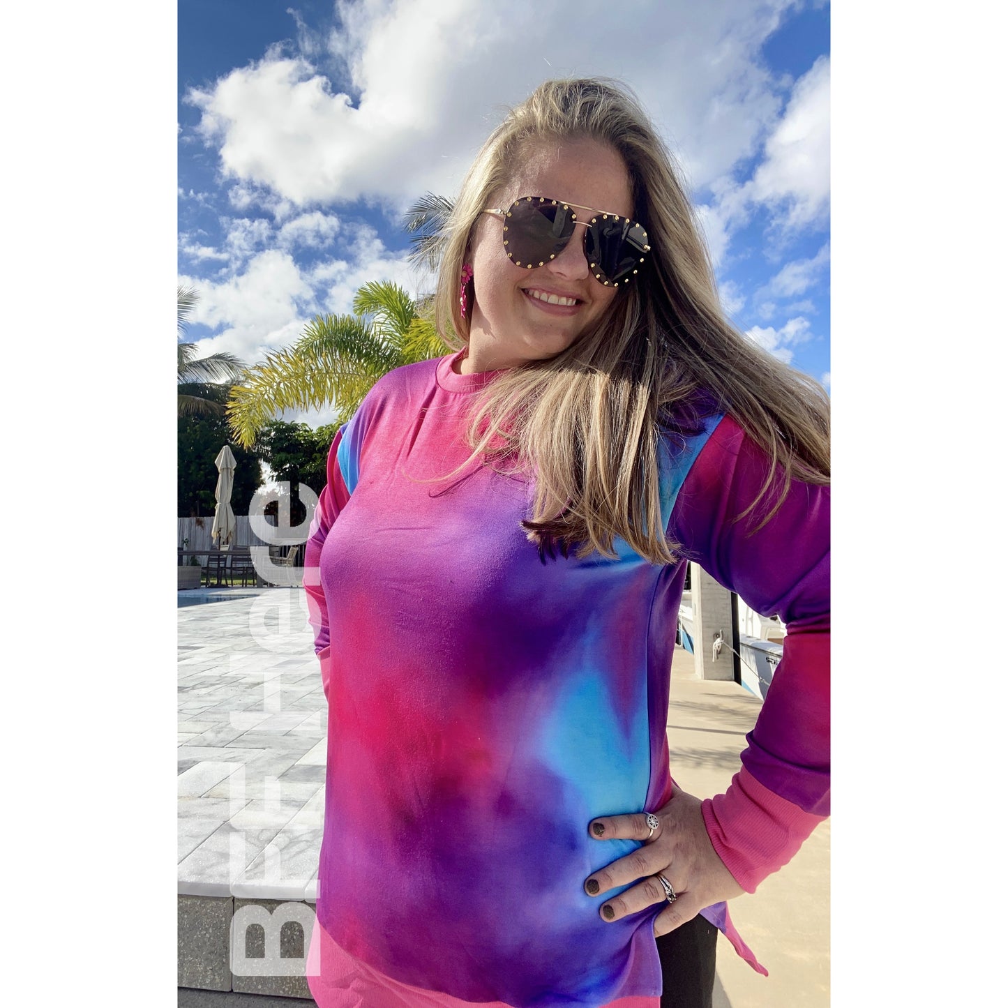 Sunsets & Sangrias Everyday Tunic - BFF Here