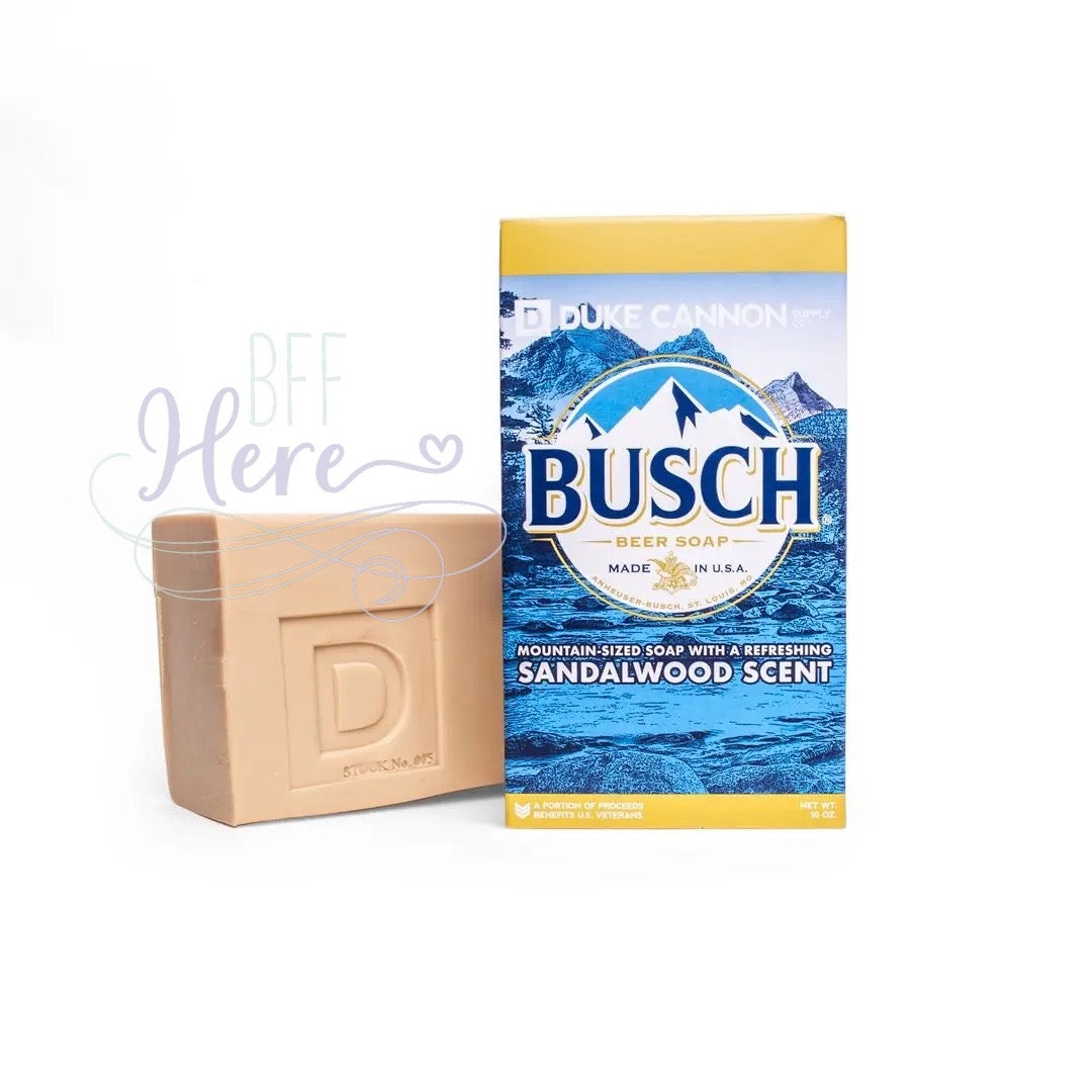 Busch Beer Soap by Duke Cannon - BFF Here