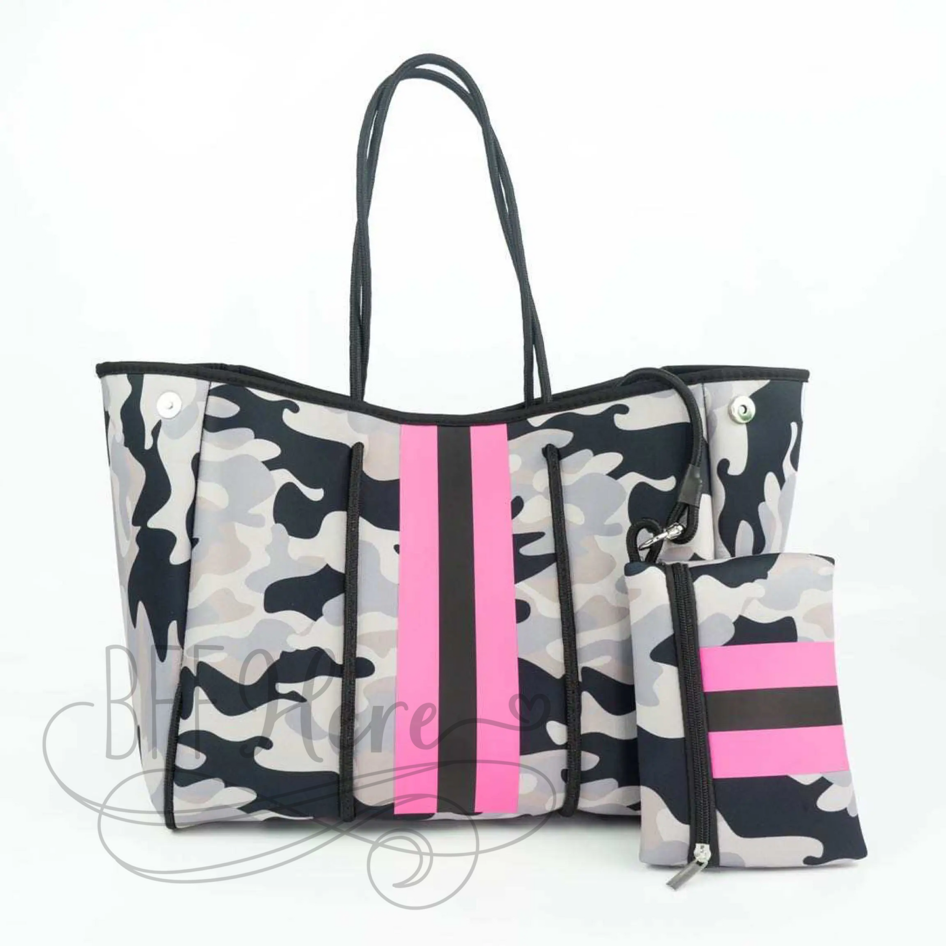 Neoprene Tote -- Mikela - BFF Here