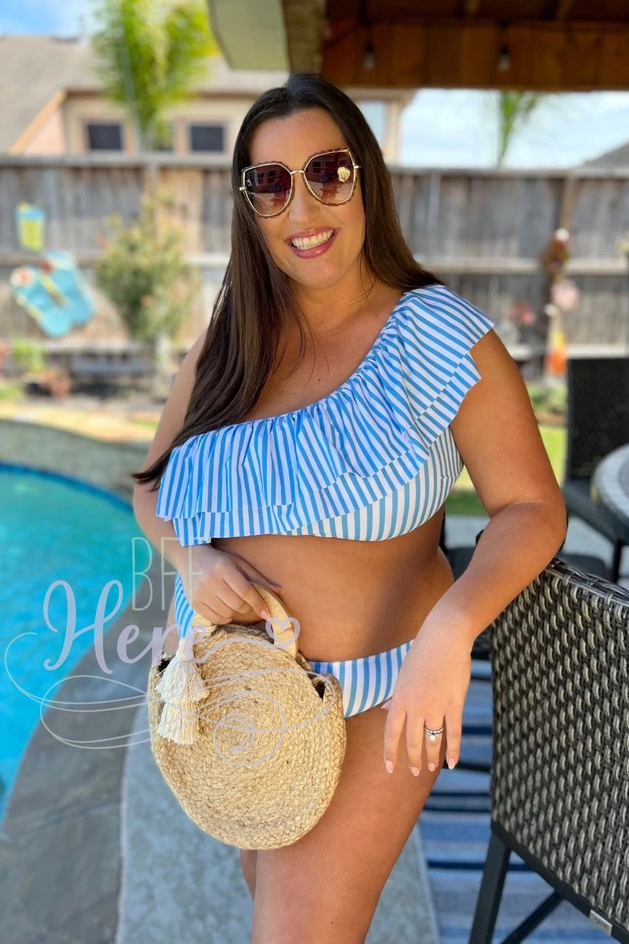 Ocean Views Two Piece Swimsuit - BFF Here