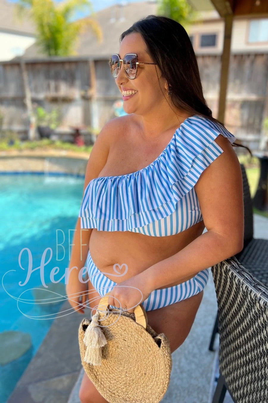 Ocean Views Two Piece Swimsuit - BFF Here