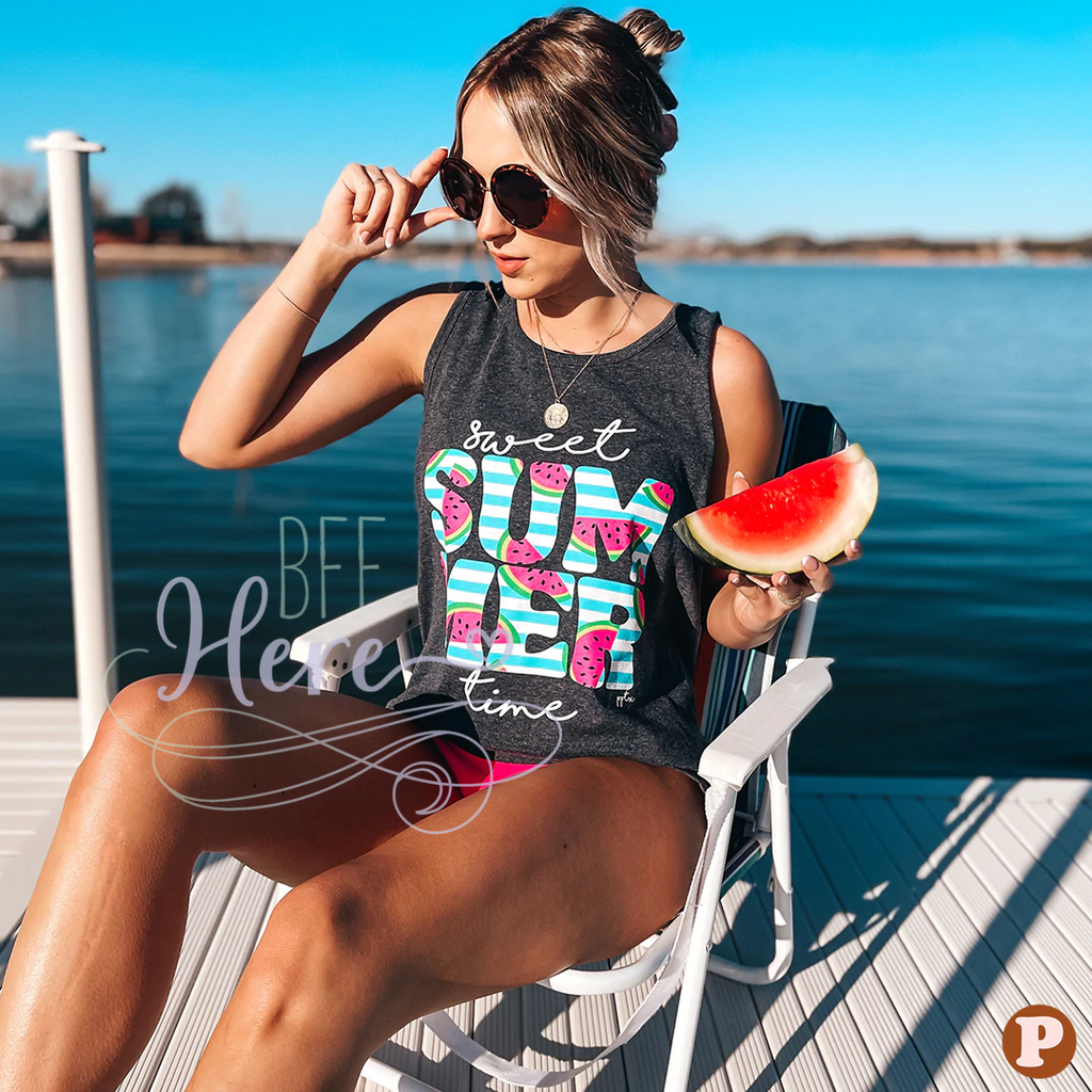 Sweet Summertime Tank Top - BFF Here