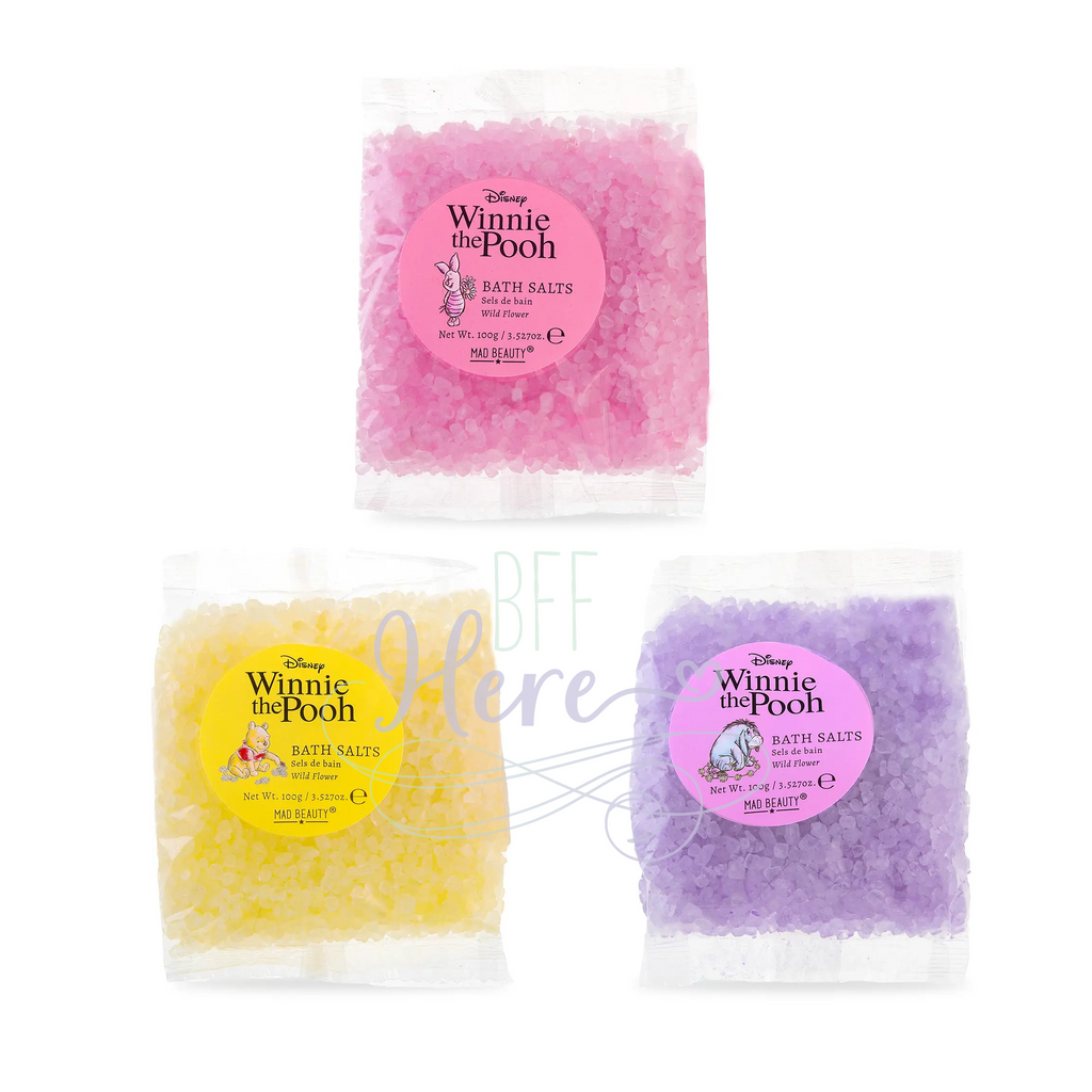 Winnie The Pooh Bath Salt Trio - BFF Here