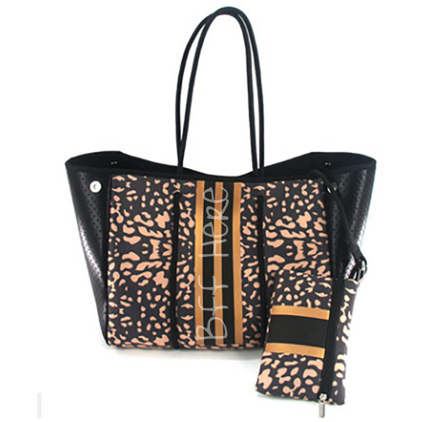 Neoprene Tote -- Golden Fall - BFF Here