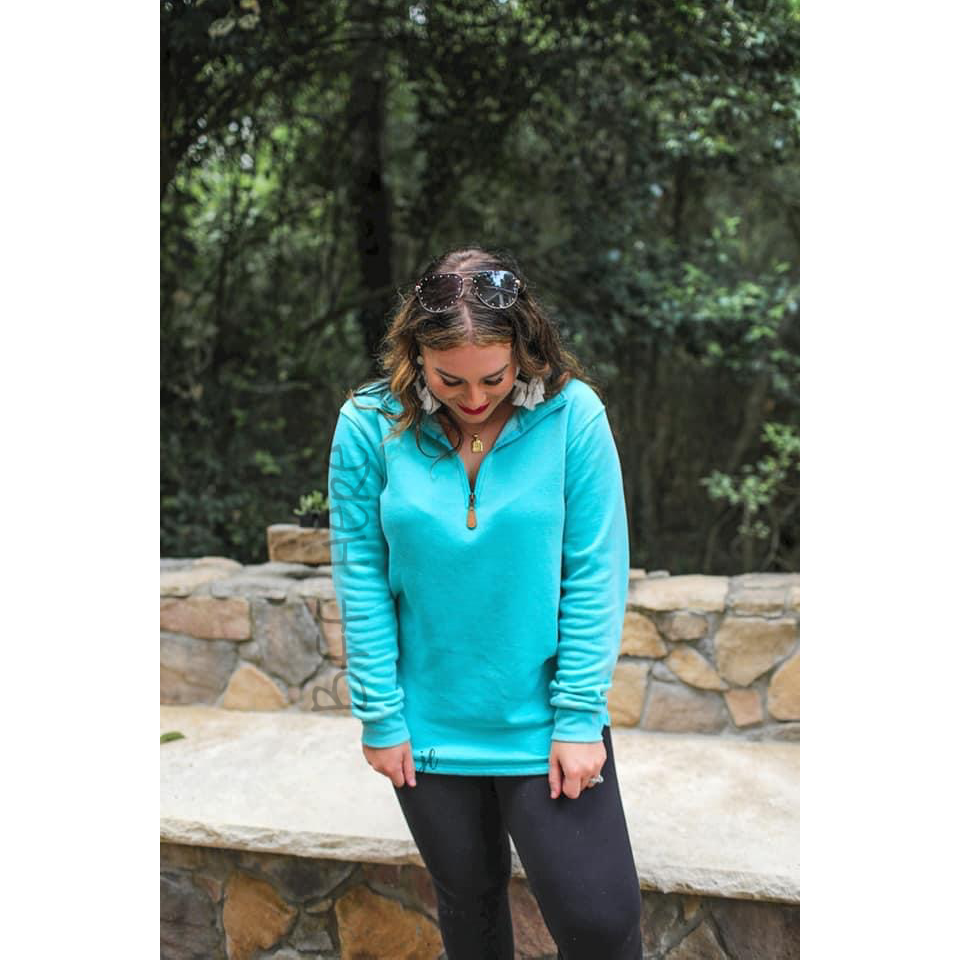 Miley Vintage Pullover -- Mint - BFF Here