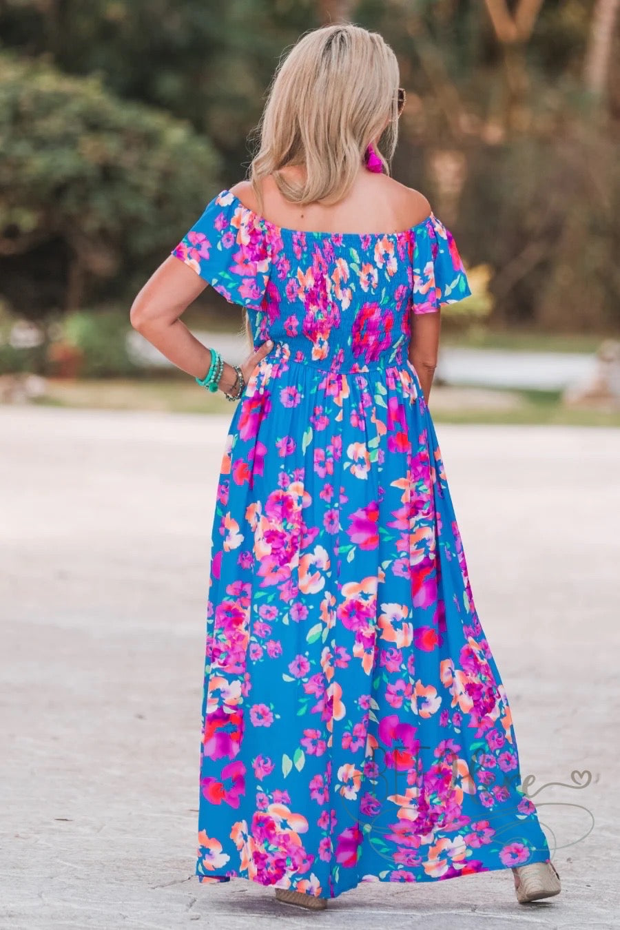 PREORDER—Spring Fever Floral Dress - BFF Here