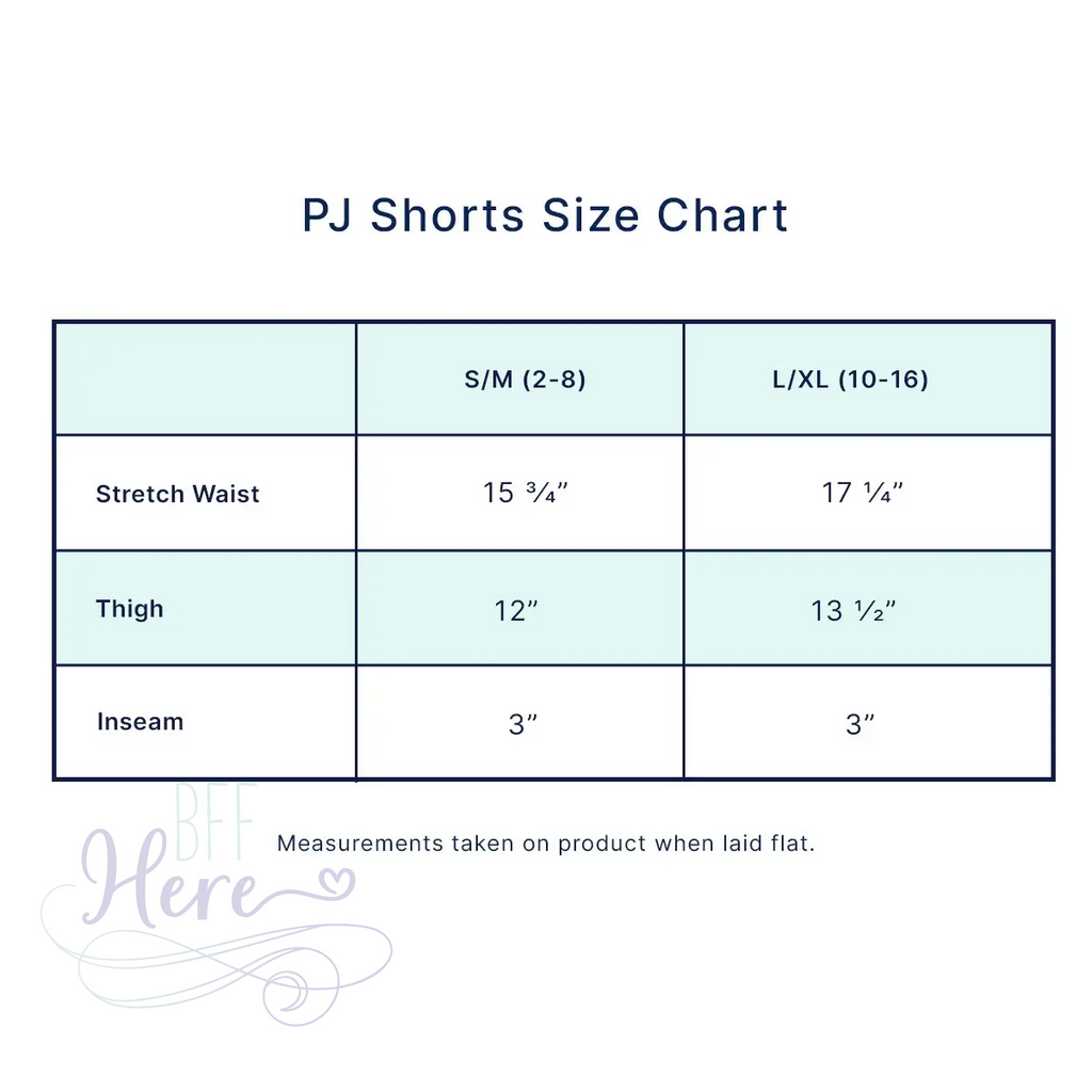 Yacht Club PJ Shorts - BFF Here