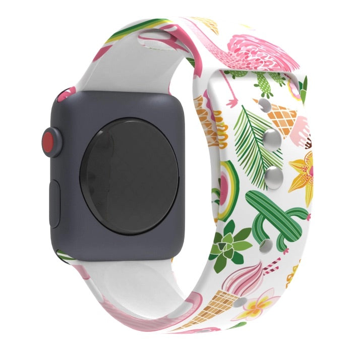 Apple Watch Bands -- Flamingo Fun - BFF Here