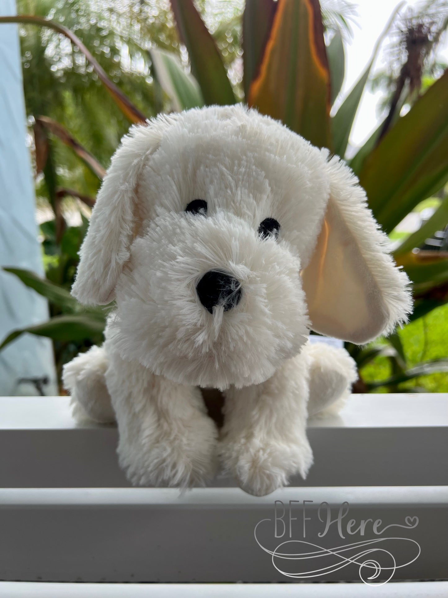 Warmies® Cozy Plush -- Yellow Labrador - BFF Here