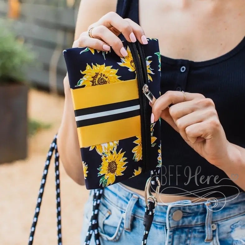 Neoprene Tote -- Sunflowers - BFF Here