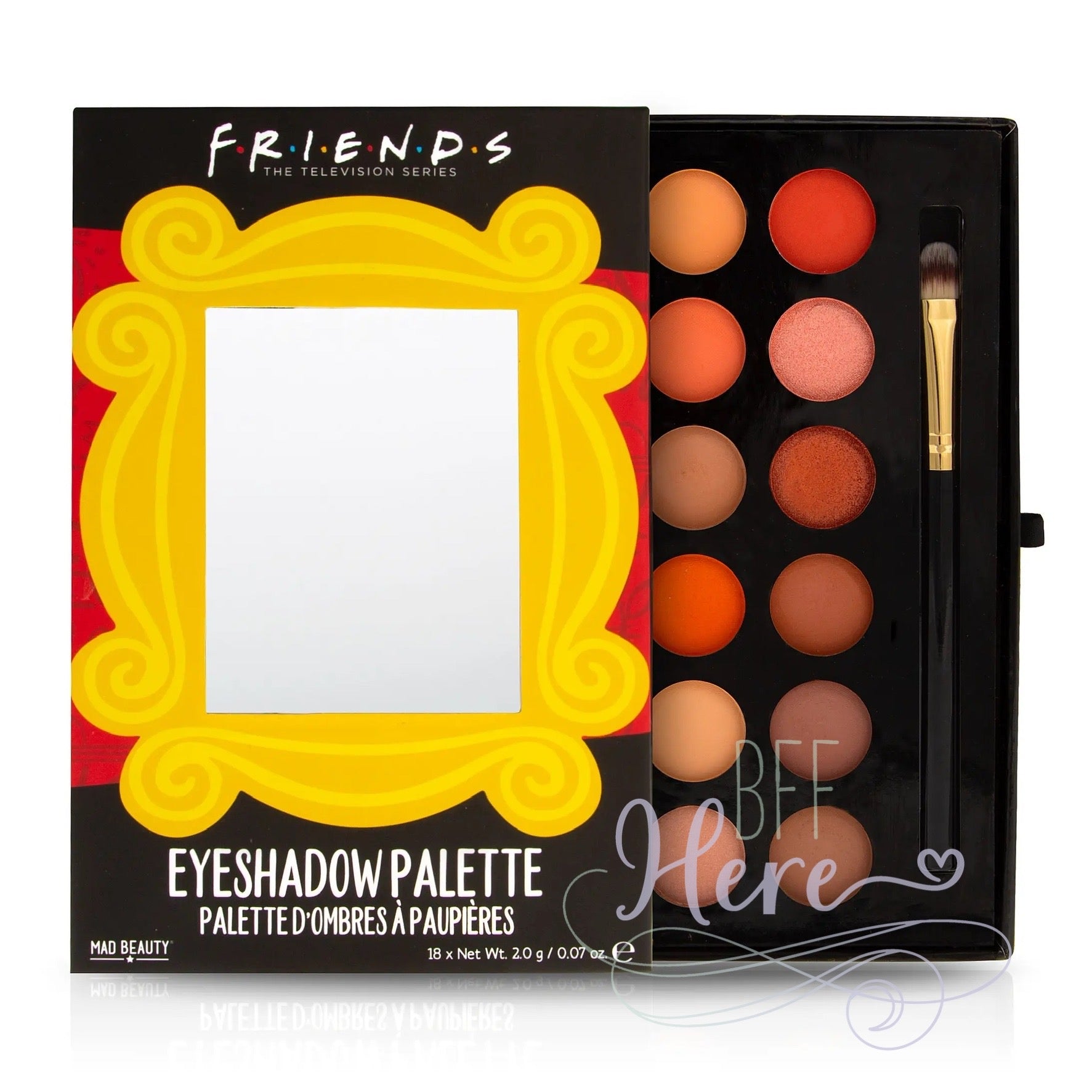 Friends Frame Eyeshadow Palette - BFF Here